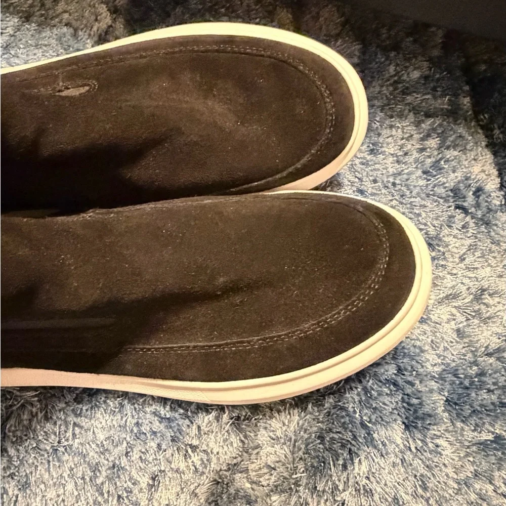 Nurture Rebalance Black Suede  High-Top Sneakers